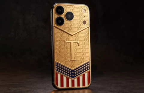 Caviar выпустила золотой iPhone 17 Pro Max в стиле Trump T1