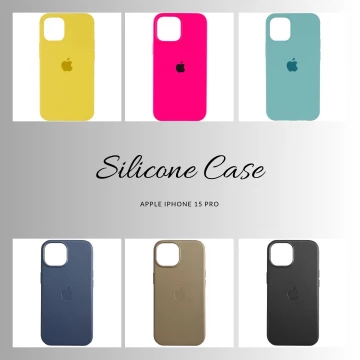 Чохли Silicone Case на iPhone 15 Pro: огляд трендових моделей
