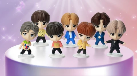Фанатам K-pop: McDonald's представив набір TinyTAN Happy Meal із фігурками BTS