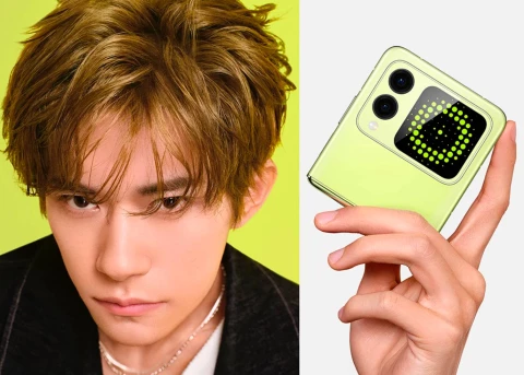 Huawei представила стильный складной смартфон Nova Flip