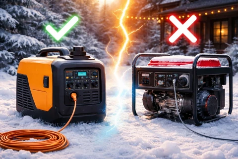 Инверторный или обычный генератор: в чем разница и что лучше для дома