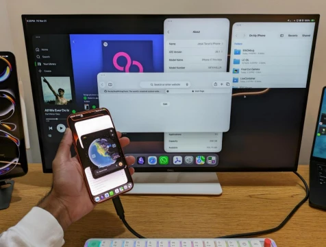 Пользователь превратил iPhone 17 Pro Max в полноценный компьютер — и показал, как это работает