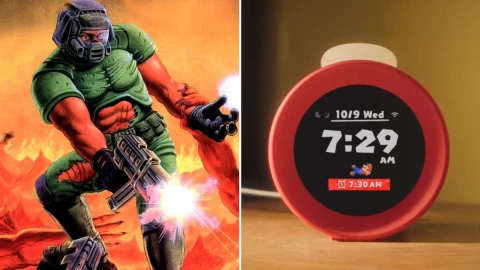 Легендарную игру Doom запустили на будильнике Nintendo
