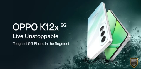 OPPO представила еще один смартфон OPPO K12x, но с другим дизайном и параметрами