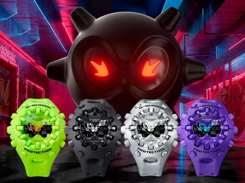 Представлены новые стильные часы Casio G-Shock GA-V01