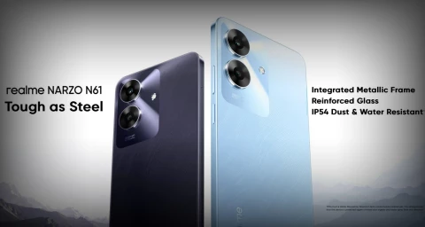 Realme Narzo N61: недорогой и неубиваемый смартфон в металлическом корпусе