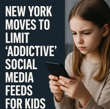 Соціальні мережі під контролем: Нью-Йорк запроваджує заходи для захисту дітей