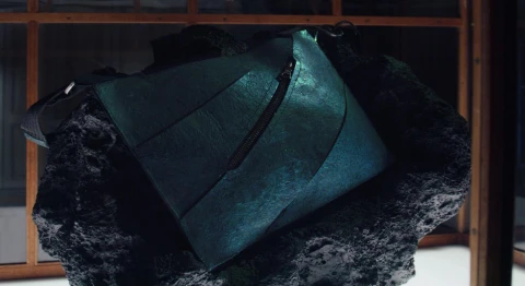 В Амстердамі показали сумку зі “шкіри T-Rex”: вона може коштувати сотні тисяч євро