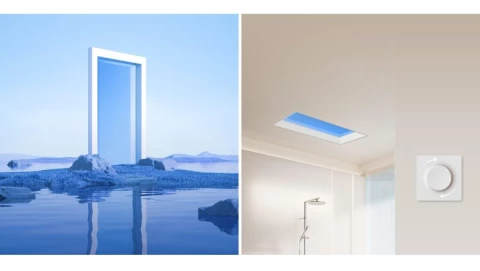 Xiaomi разработала окно на потолке: уникальный светильник Yeelight A10 Blue Sky Panel Light